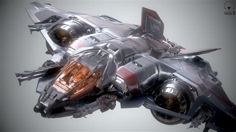 Artstation Star Citizen Aegis Sabre Jack Hodges