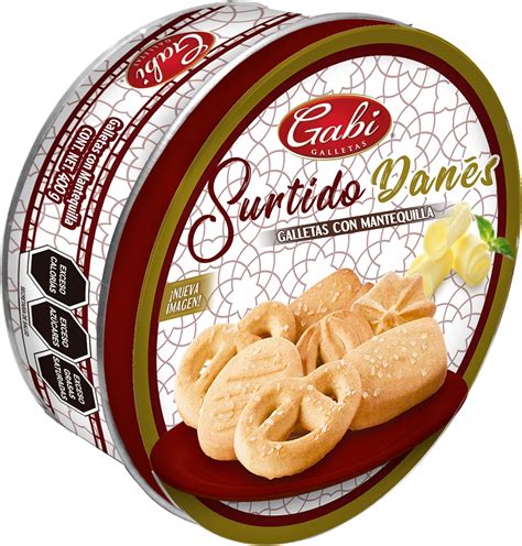 Gabi Lata De Galletas Danesas Con Mantequilla 400g Amazon Mx