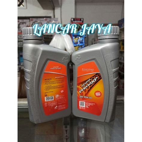 Jual Oli Mesin Pertamina Prima Xp Sae W Liter Original