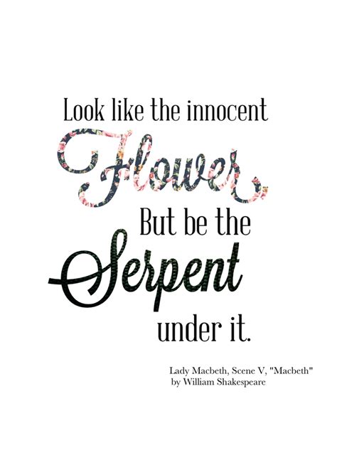 Lady Macbeth Quotes