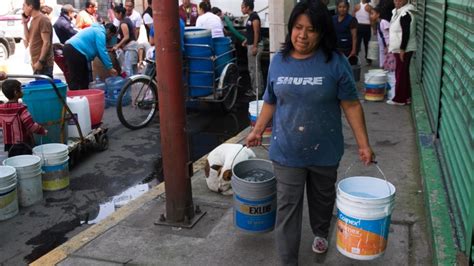 Reducen El Agua En 12 Alcaldías De La Cdmx ¿cuándo Empieza El Corte