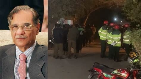 Blast At Former Cjp Saqib Nisar House In Lahore Dialogue Pakistan