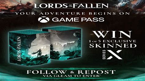 ¿deseas Ganarte Una Xbox Series X Personalizada Con Lord Of Fallens Te Lo Contamos Generacion