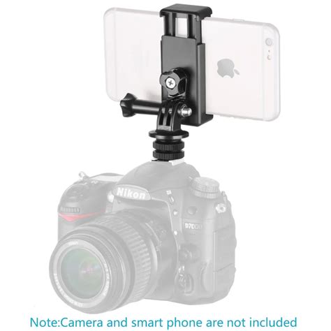 Neewer 3 In 1 Hot Shoe Mount Adapter Kit Hot Shoe Mount GoPro Adapter Universal Phone Holder