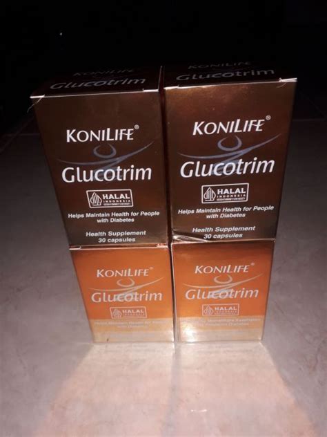 Konilife Glucotrim Isi 30 Kapsul Lazada Indonesia