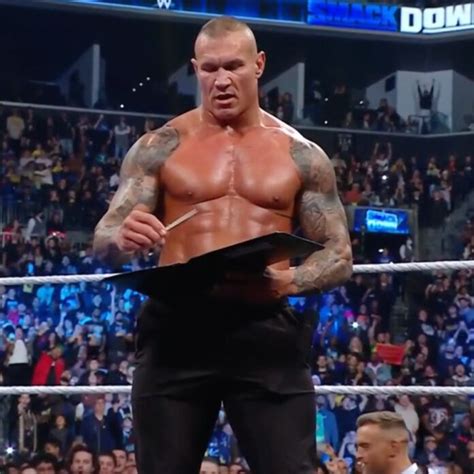 Randy Orton Firma Por Wwe Smackdown Planeta Wrestling