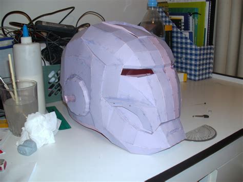 Iron Man Helmet Pepakura By Slythenperior On DeviantArt