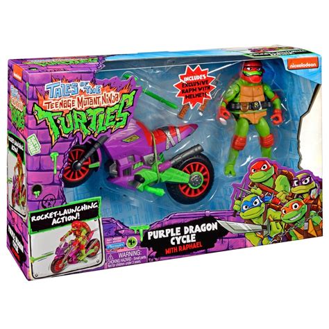 Tales Of The Teenage Mutant Ninja Turtles Purple Dragon Cycle With