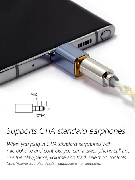 Dd Ddhifi All New Tc B Usb Type C To Mm Headphone Adapter