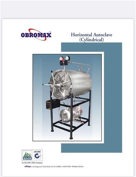 Stainless Steel Horizontal Cylindrical Autoclave L At Rs