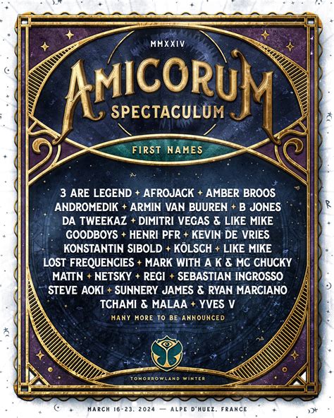 Tomorrowland Winter dévoile les premiers noms du line up 2024