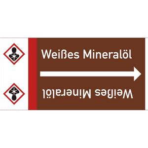 Rohrleitungsband Weißes Mineralöl DIN 2403 ab Ø 15mm kroschke at