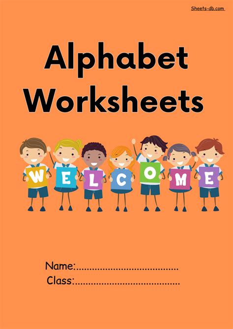 Alphabet worksheets – Sheets