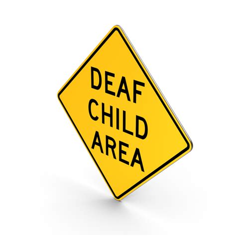 Deaf Child Area Sign Deaf Child Sign Stock Photo Download Image Now