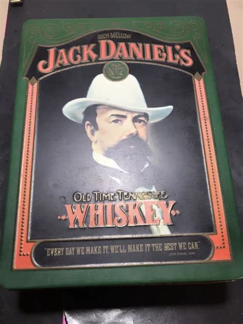 Vintage Jack Daniels Old Time Tennessee Whiskey Old No Tin Box Only