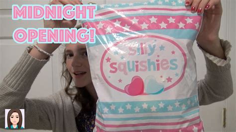 Opening A Silly Squishies Package At Midnight Youtube