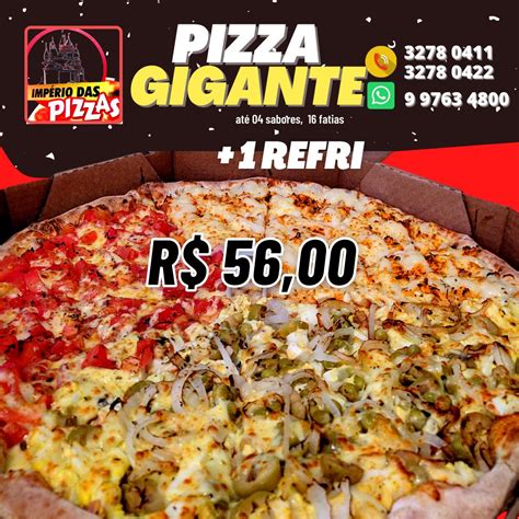 Império das Pizzas Floresta restaurante Joinville Menu do