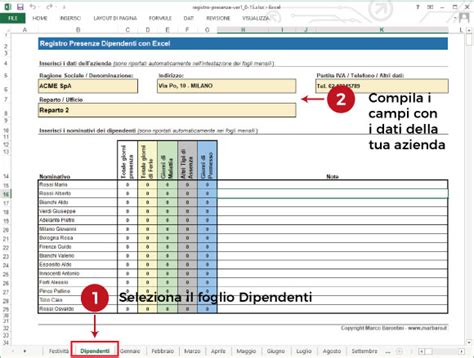 Gestione Delle Presenze Del Personale Con Excel Hot Sex Picture