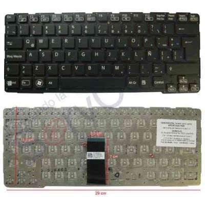 Teclado Sony Vaio Sve Series Sve A Negro Rojo