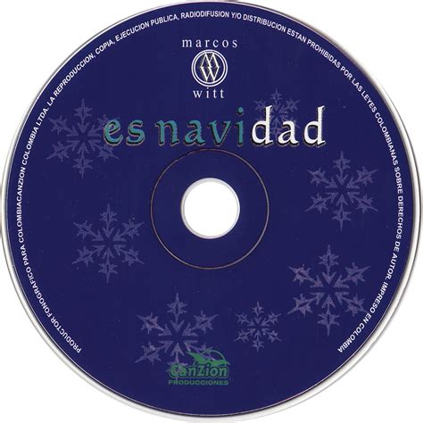 Car Tula Cd De Marcos Witt Es Navidad Portada