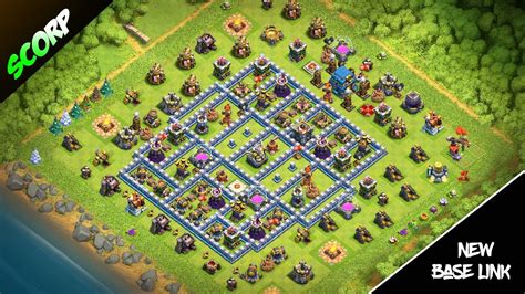 Th12 Anti 3 Star Trophy Base War Base 2019 With Base Share Link Youtube