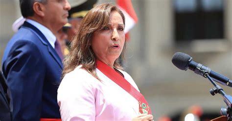 Dina Boluarte Presidenta Peruana Declarará Ante La Fiscalía Por Las