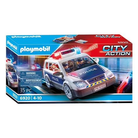 Playmobil City Action Police Patrol With Light And Sound