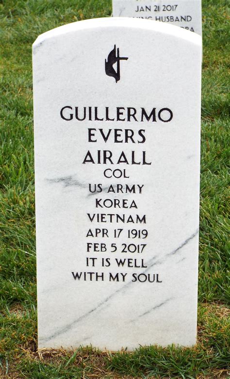 Guillermo Evers Airall 1919 2017 Find A Grave Memorial