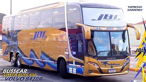 Nibus Jbl Internacional Expresso Gardenia Busscar Vissta Buss