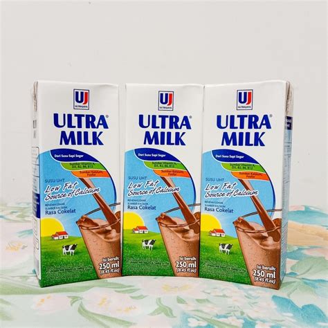 Jual Ultramilk Ultra Milk Low Fat Rendah Lemak Coklat Ml