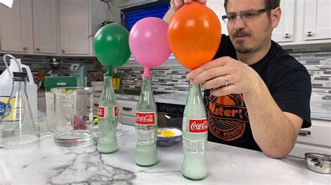 Baking Soda And Vinegar Chemical Reaction More Balloons Mister C