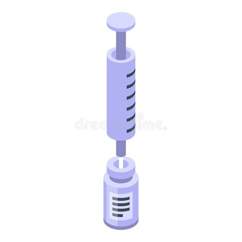 Vector Isom Trico Del Icono De La Vacuna Del Beb Gripe Infantil