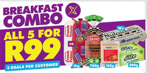 Breakfast Combo Offer At Shoprite