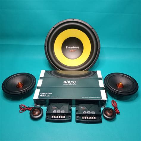 Jual Paket Adx Power Adx Subwoofer Adx Speaker Split Adx Audio Mobil