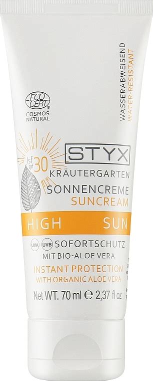 Styx Naturcosmetic Sun Cream Spf Facial Sun Cream Makeup Uk