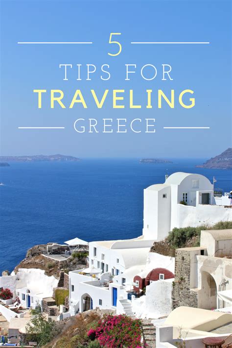 5 Travel Tips for Greece | ADELANTE