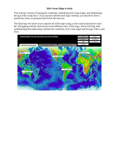 map of the mid ocean ridge 5