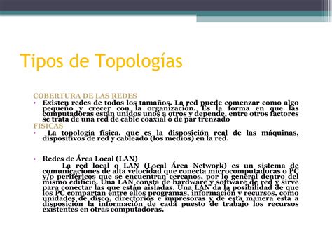 Tipos De Topologias Ppt