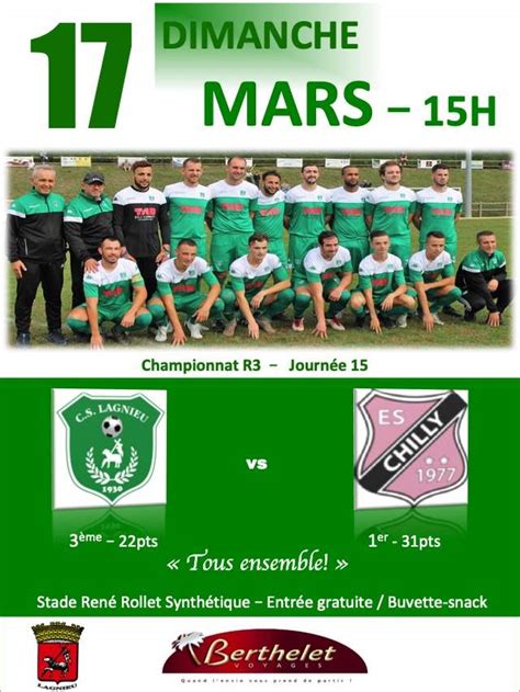 Actualit Match Au Sommet Ce Week End En R Club Football Club