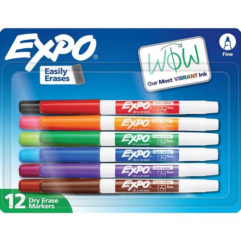 Expo Low Odor Dry Erase Markers Markers And Dry Erase Newell Brands