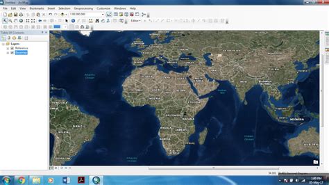 How To Add Basemap From ArcGIS Online And Working With Them In ArcMap