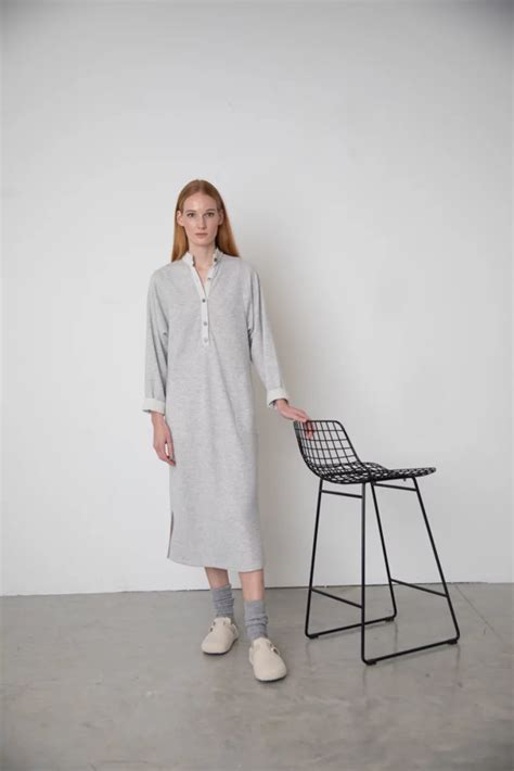 Pluto Larisa Homewear Grey Chine Elegance Lingerie