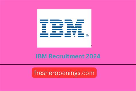 IBM Off Campus Drive 2024 Hiring For Freshers Salary 12 5 LPA