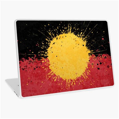 "Abstract Australian Aboriginal Flag Art, Australian Aboriginal Flag For Aboriginal People ...