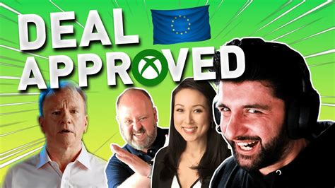 Xbox Activision Blizzard Deal Approved By European Commission Youtube