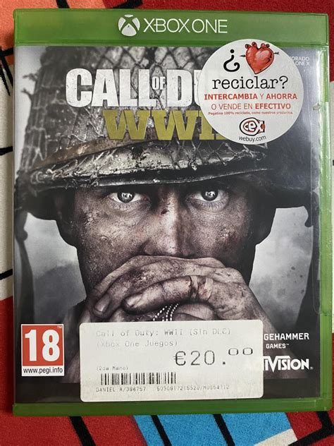 Call Of Duty Wwii Xbox One Video Gaming Video Games Xbox On Carousell