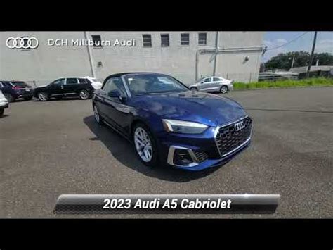 New 2023 Audi A5 Cabriolet S Line Prestige Maplewood NJ PN007249