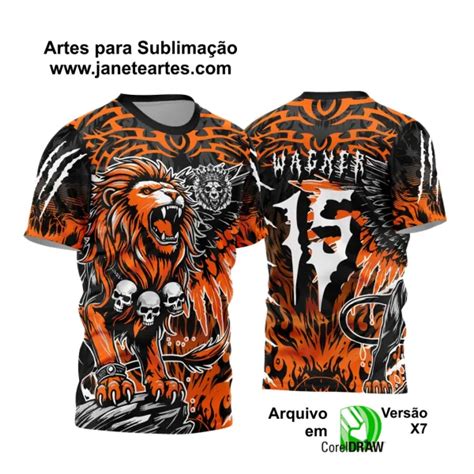 Arte Vetor Camisa de Interclasse Leão 2024 2025 Janete Artes