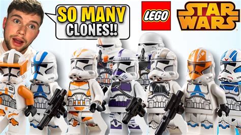 All Lego Star Wars Updated Clone Troopers 2020 2022 Youtube