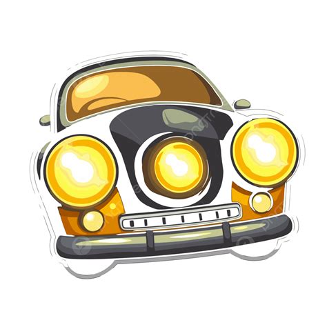 Cartoon Headlights Vector PNG Vector PSD And Clipart With